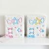 Loose-Leaf Photocard Holder Plush Angel Star Pattern Collect Book  For Kpop Idol Fans