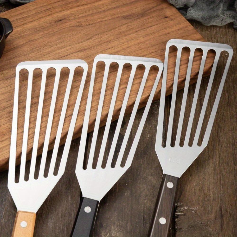 1PC Food Grade Stainless Steel Slotted Shovel Fish Spatula Multi-Purpose Stainless Steel Home Kitchen Cooking Supplies