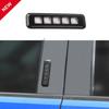 For Ford F150 2021-2023 Carbon Fiber Car Door Lock Password Button Trim Cover 1x