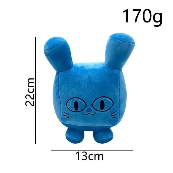 Cartoon Pet Simulator X Plush Toys Big Games Stuffed Doll Cat Dog Bee Animals Plushies Pillow Kids Birthday Christmas Gifts