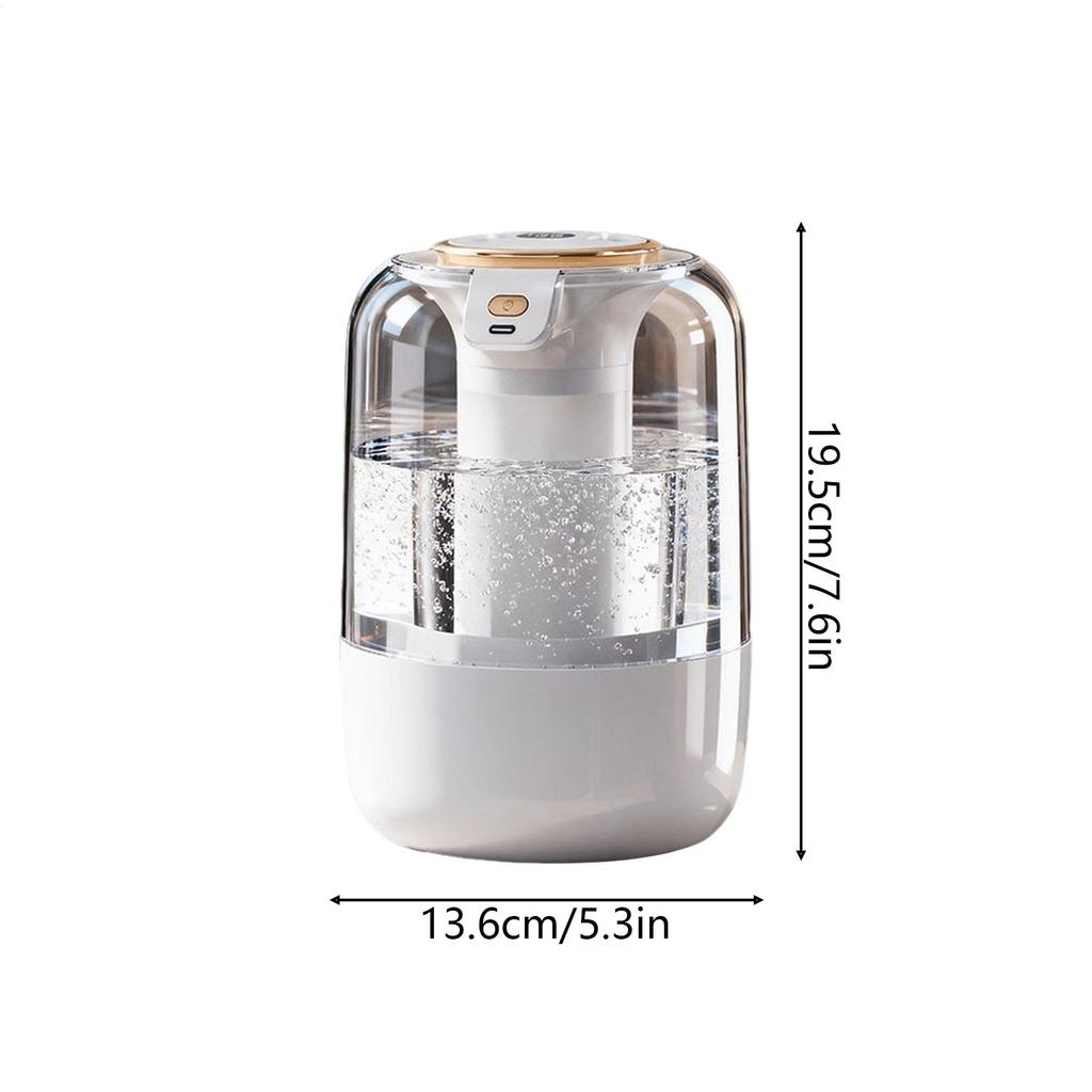 Bedroom Humidifier With Night Light Quiet Humidifier For Baby With Adjustable Mist Level For Living Room Large Room Baby Nursery