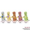 Tyrannosaurus Rex Dinosaur Building Blocks Set With Abs Plastic For Creative Diy Play And Educational Fun