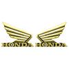 UNYDV1 Motorbike Decal Brand Badge Emblem Wind Moto Stickers for Honda Dio CBR VFR Fuel Tank Sticker Motorcycle Accessories Car Style