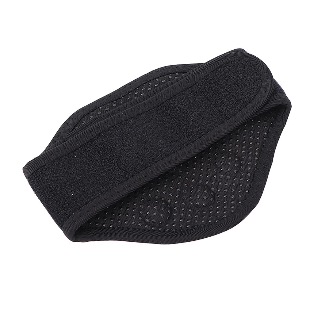 Neck Wrap Breathable Fabric Warm Neck Brace Protector Soft Elastic with Hook and Loop for Men and