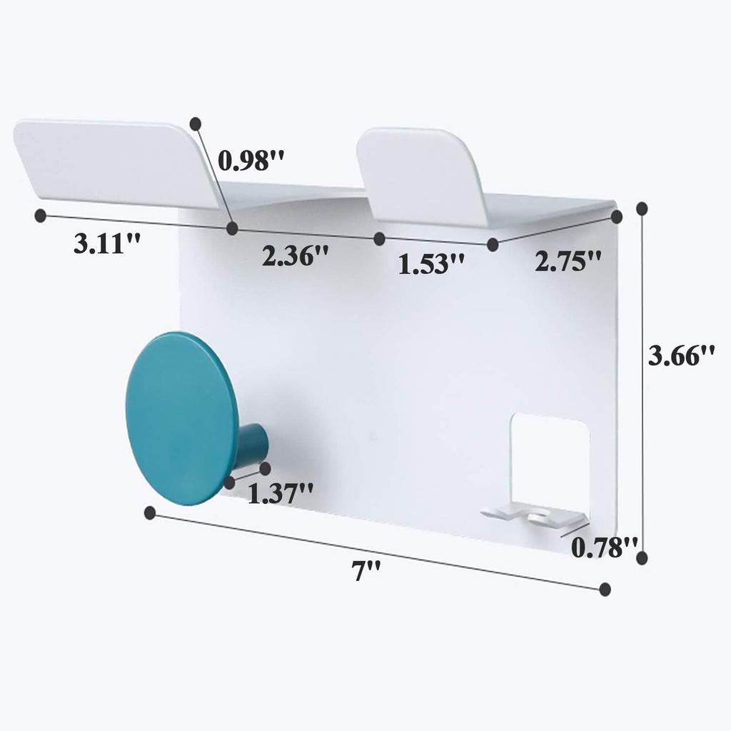 Hair Dryer Stand Holder Wall Mounted, New Upgrade Punching Or Nails-Free Glue Two Ways Blow Dryer Holder Rack Organizer for Dyson Supersonic Hair