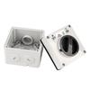 Outdoor Waterproof Switch Socket Dustproof Isolation Rotary OnOff Buttons Indicators 500V 3P63A
