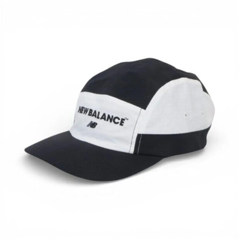 [New Balance] HQK NK8BGB104U-19 Color Block Camp Cap Black series