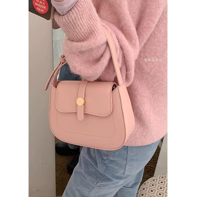 Bag Women's 2025 Spring New Niche Textured Versatile Small Square Bag Simple One Shoulder Oblique Span Bag Handbag
