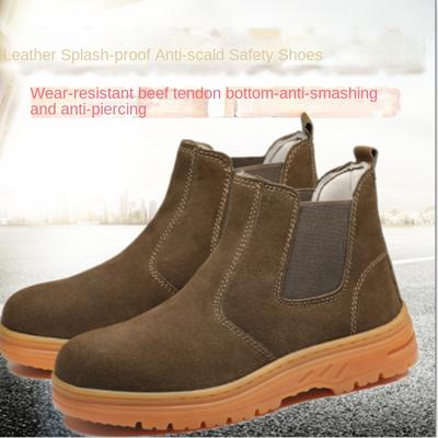 Scarpe Antinfortunistiche in Acciaio Baotou Anti-schiacciamento e Anti-perforazione, Anti-scottatura e Anti-schizzi, Scarpe Protettive di Sicurezza