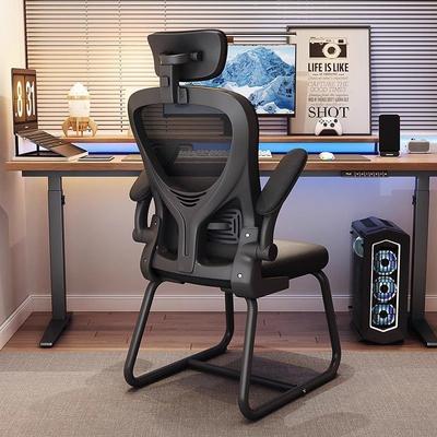 Silla de Oficina en Casa, Comodidad al Sentarse, Silla de Ordenador, Silla Ergonómica de Estudio para Dormitorio, Silla Gamer.