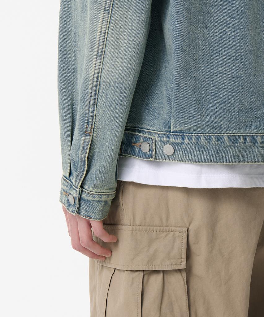 Musinsa Standard Out Pocket Denim Jacket [Light Indigo]
