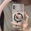 For IPhone for Apple 15promax Cat Ear Lanyard Summer for Apple Phone Case Design Sense Niche and Simple