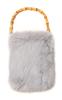 Sawa La Faux Fur Square This Versatile Handbag Features a Faux Fur Lining and a Design Perfect for Fall and Also One Size Fits Á Mode's