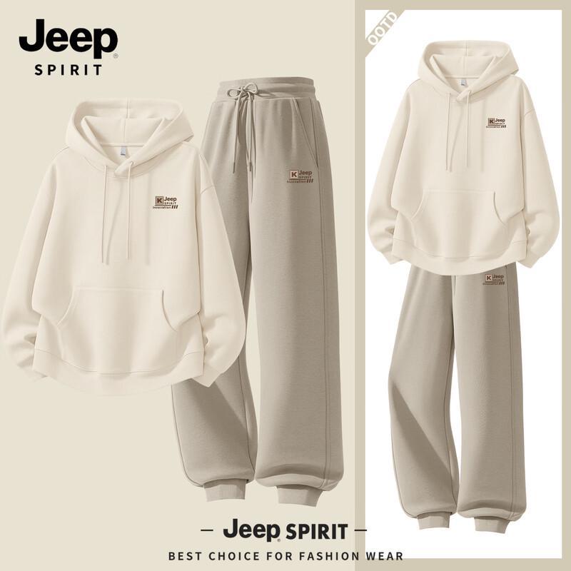 Мужской повседневный спортивный костюм JEEP SPIRIT 2026 с круглым вырезом 3XL
