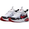 Nike Air Max Nova PS White Black Red Kids Sneakers University-Red FN4459-102