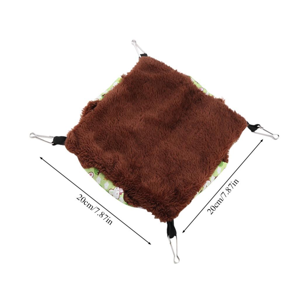 Hanging Design Hanging Pet Bed Double-Layer Cage Glider Bed Rat Swinging Bed For Small Pets