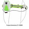 Practical Night Running Vest with Adjustable Front Light and Multiple Color Rechargeable Light Suitable for Safety