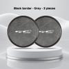 Car Leather Alloy Coaster For Kia GTLine RIO K2 K3 K4 K5 k8 Sportege Picanto Optima Soul Ceed Water Cup Holder Pad Non-slip Mat rnqt40