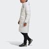 Adidas Long Hooded Down Jacket Sportswear Men Outerwear Bright-White GK0665