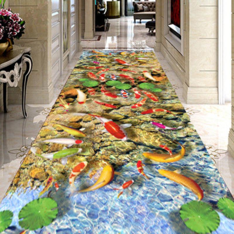 Alfombra de pasillo para el hogar, alfombra larga antideslizante para pasillo de Hotel, dormitorio, sala de estar, puerta de entrada