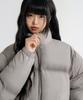 Lemain Second Essential 2-Way Oversized Puffer Short Padded Jacket [Grey]