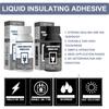 Jue-Fish Liquid Insulating Adhesive Waterproof Insulating Adhesive for Electricians High Temperature Resistant Flame Retardant Repair Sealant