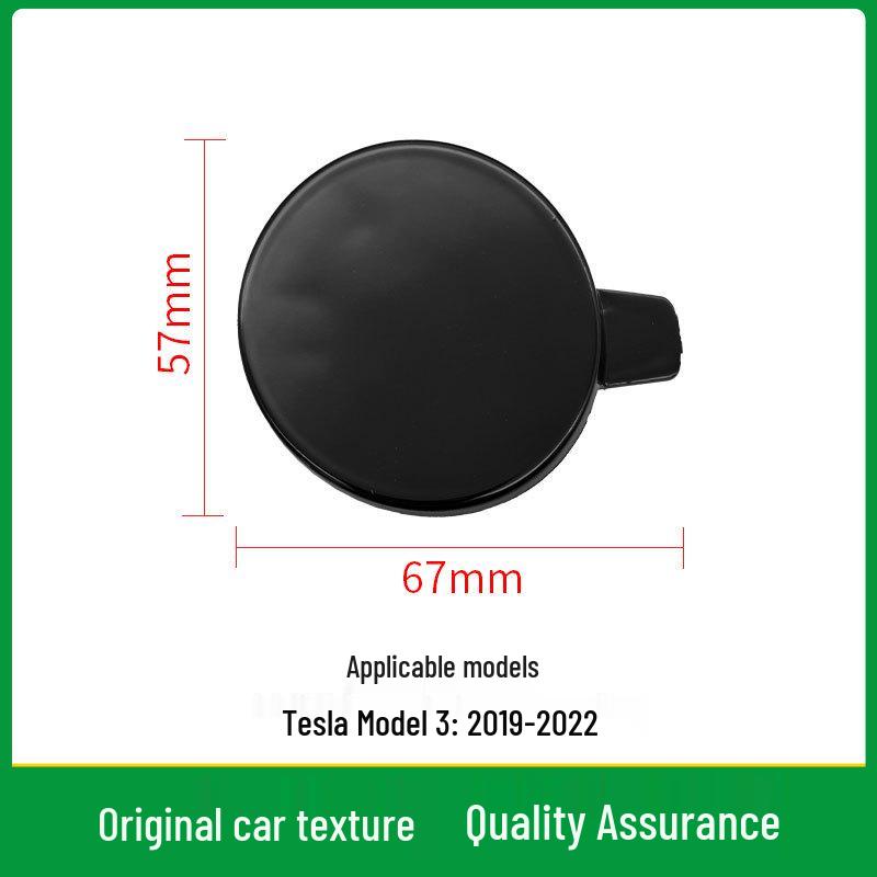 Tesla Model 3 Front Tow Hook Cover Protector 1460701-00-B