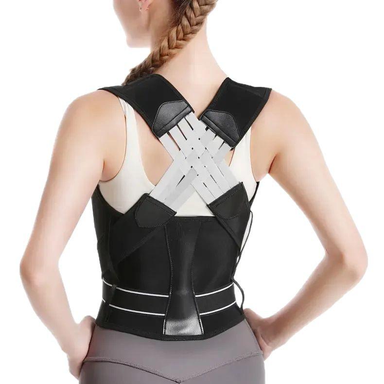 Verstellbarer unsichtbarer Haltungskorrektor für Erwachsene – Verhindert Buckel und unterstützt einen geraden Rücken