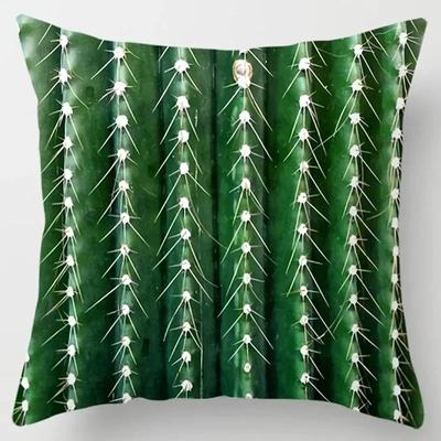 Luxuriöse Heimdeko Kissenbezug Wohnzimmer Sofa Kissenbezug Grünes Pflanzenmuster Kissenbezug