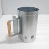 Charcoal Chimneys Starter Extra Large Capacity Small Chimneys with Wooden Handle for Charcoal Grill And BBQ
