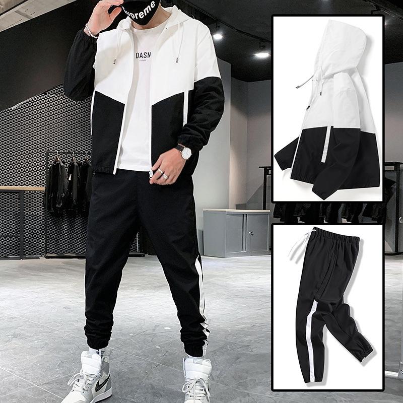 2025 Autumn/Winter Men's Trendy Casual Two-Piece Sports Suit