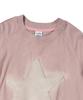 TRAVEL Embossed Star Long Sleeve Gloomy Pink