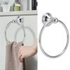 Handtuchring Edelstahl Handtuchhalter Wandmontiert Handtuchständer Badezimmer Hardware Ständer(893 Verchromt )
