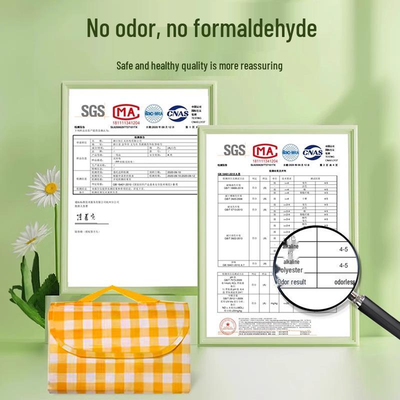 Thick Waterproof Outdoor Picnic Mat – Portable, Moisture-Proof, Foldable Camping Cushion