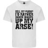 Sell My Piano Funny Pianist Player Music Unisexs Light Cotton TShirt