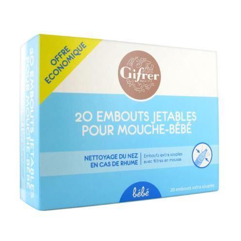 Gifrer Embouts Mouche Bébé 20 Unités
