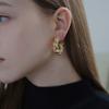 Lunette Twist Bold Earrings