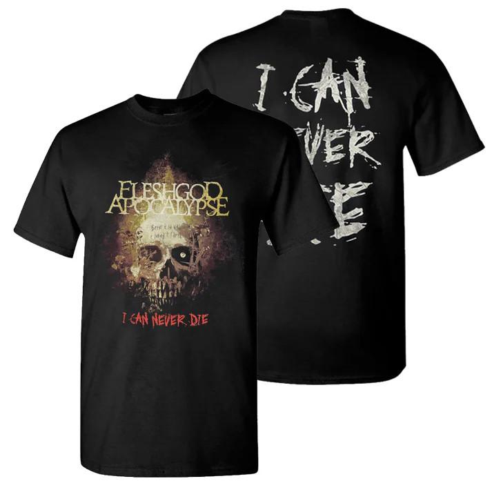 

Fleshgod Apocalypse band I can never die black T-shirt UNISEX JJ5306 4XL