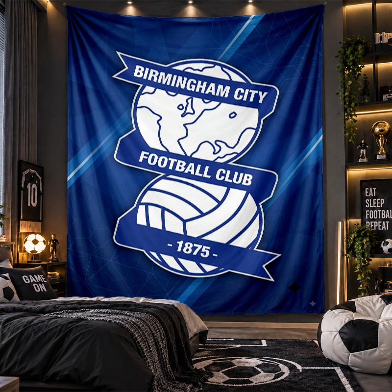 Wall Hanging Tapestry Birmingham City Print Cloth for Living Room Bedroom Home Decor