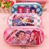 Pencil Case, Anime K-POP Student Large Capacity Double Zipper Stationery Case Pencil Case