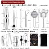 20-Piece Boston Cocktail Shaker Set