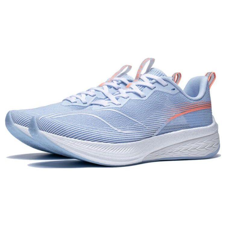 Li Ning Red Rabbit 6 Pro Casual Fashion Shock Absorbing Low Top Running Shoes Women Running Shoes Blue ARMT014-13
