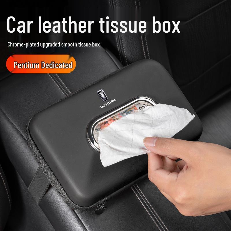 Car-Mounted Tissue Box for Besturn B70S/T99/T55/T77/T33/NAT Models