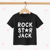Camiseta Infantil Rockstar: Roupa de Rock Personalizada para Músico