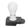 LED Bulb with Battery Adapter 700LM 7W E27 Cordless Lamp Bulb Portable Work Bulb 12‑60V