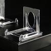 10/20Pcs Mini Display Stand Clear Acrylic Display Easels Adjustable Plate Holder Stand Picture Frames Rack Wedding Home Decor