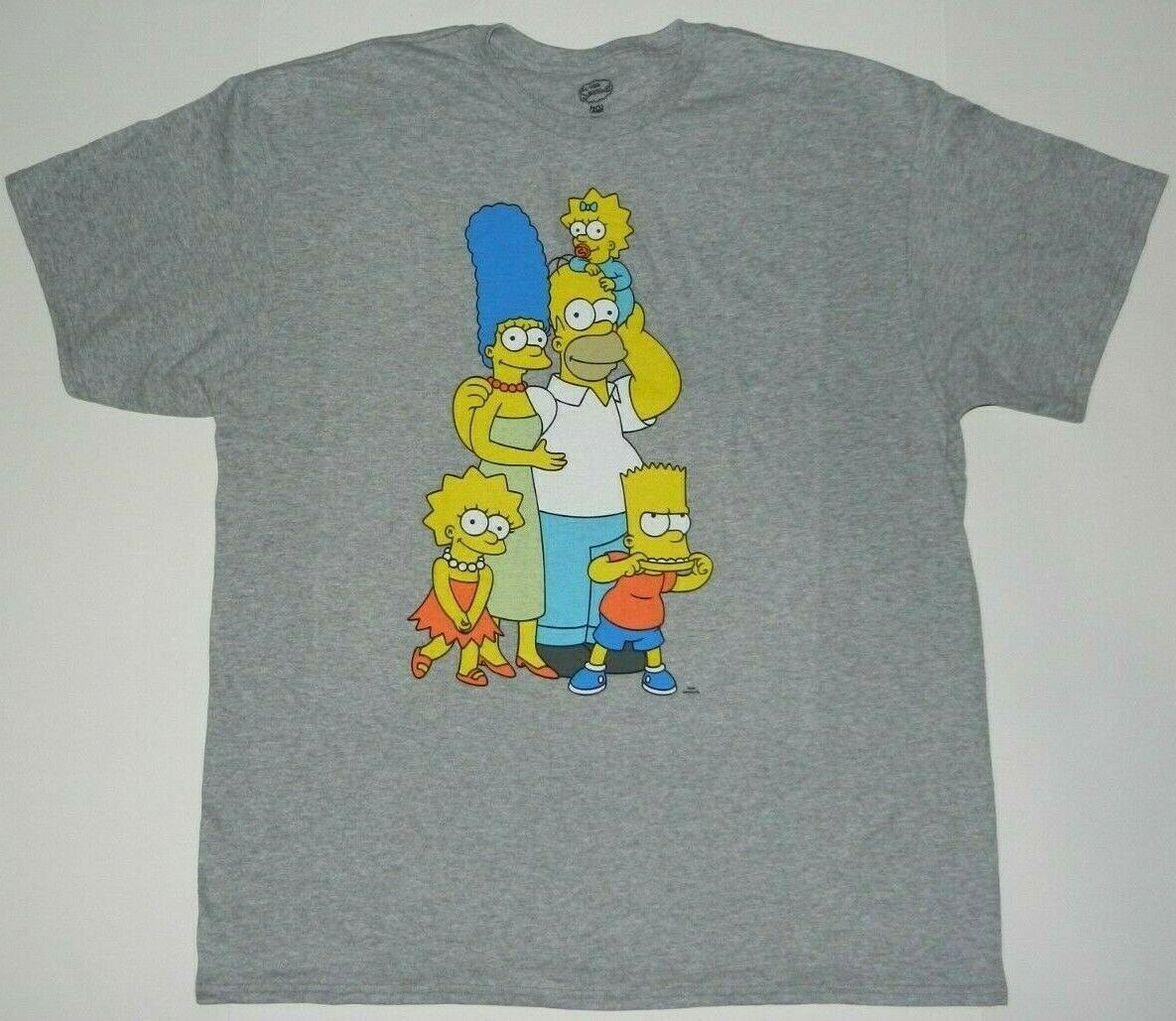 26 The Simpsons Cartoon Family Movie T Shirt Unisex T-Shirt XL