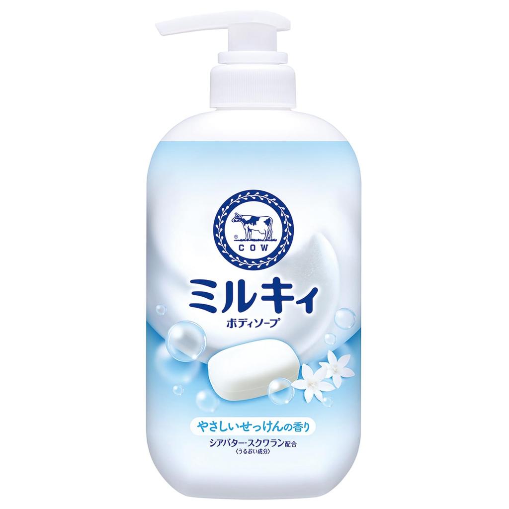 Milky Body Gentle Pump 500ml Soap, Soap, Included,