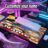 Custom Name Personalized One Piece Pattern Mousepad, Laptop PC Desk Mat, Decorative Desk Mat for Home Keyboard Pad Gift