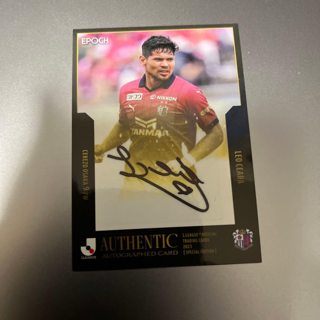 2023 J Card SE Leo Ceara Cerezo Osaka Autograph 25/52